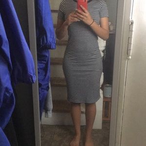 Mid body-con dress